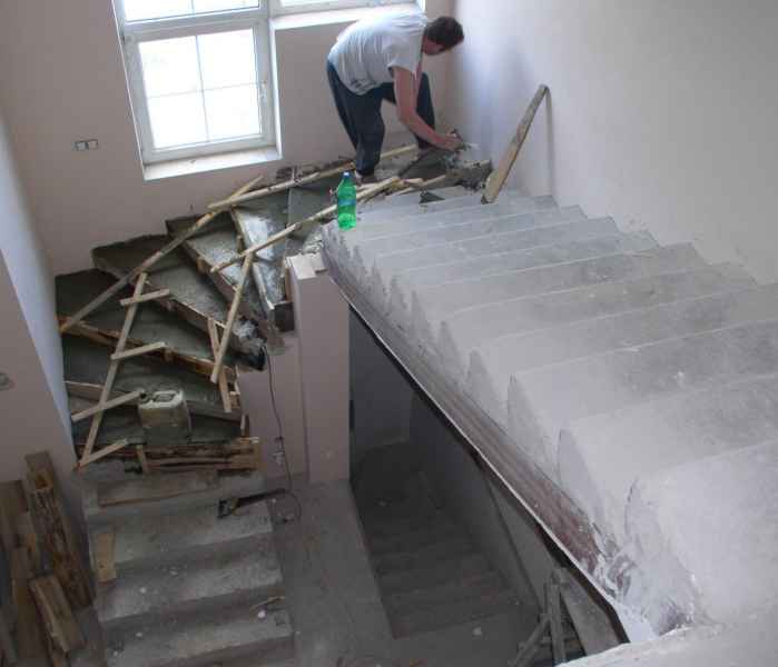 Правильная разбивка ступеней